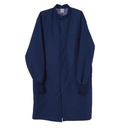 Buy Medline Unisex ASEP Barrier Lab Coats - Navy