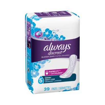 Buy Always Discreet Maxi Long Liner Pad - Heavy Absorbency