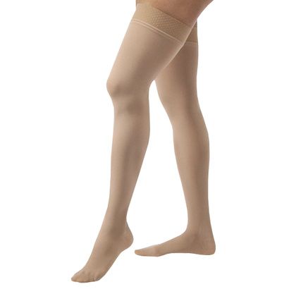 Buy BSN Jobst Thigh High 30-40mmHg Extra Firm Compression Stockings with Silicone Band in Petite