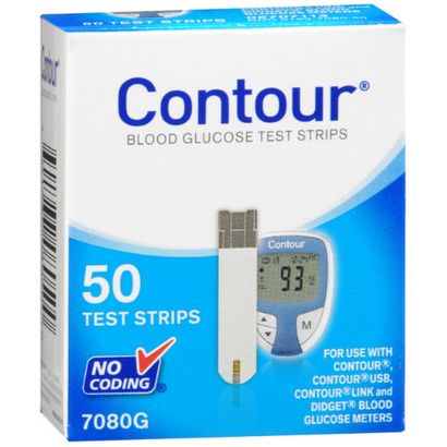 Buy Bayer Ascensia Contour Microfill Blood Glucose Test Strips