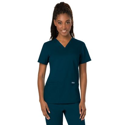 Buy Cherokee Women's V-Neck Solid Scrub Top