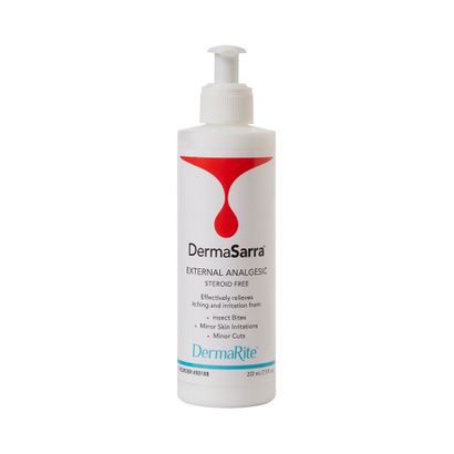 Buy DermaRite DermaSarra Camphor / Menthol Itch Relief Lotion