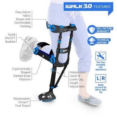 Buy iWALK 3.0 Hands Free Crutch | iWalk Knee Crutch