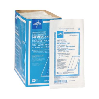 Buy Medline Super Absorbent Sterile Abdominal Pads