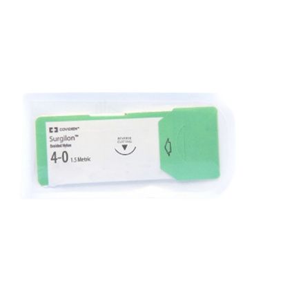 Buy Medtronic Surgilon Premium Reverse Cutting Braided Nylon Suture with P-13 Needle