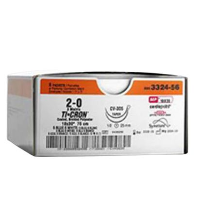 Buy Medtronic Ti-cron Taper Point 30 Inch Polyester Suture with CV-316 Needle