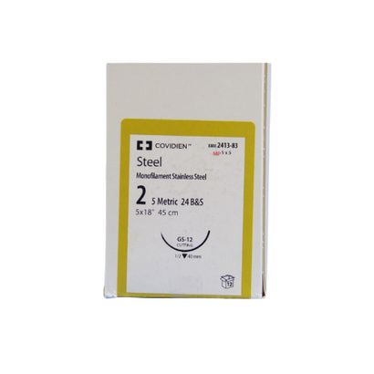 Buy Medtronic Stainless Steel Suture with GS-12 Needle
