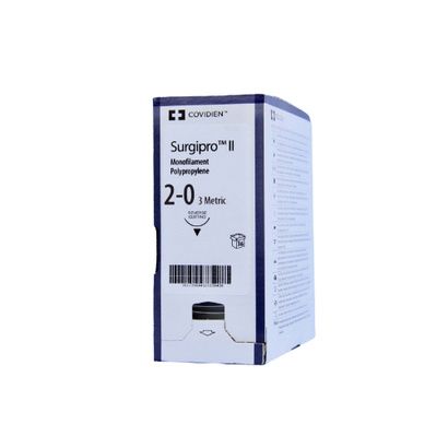 Buy Medtronic Surgipro II Reverse Cutting Monofilament Polypropylene Sutures with C-17 Needle