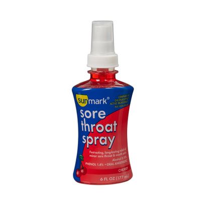 Buy Sunmark Sore Throat Relief Spray