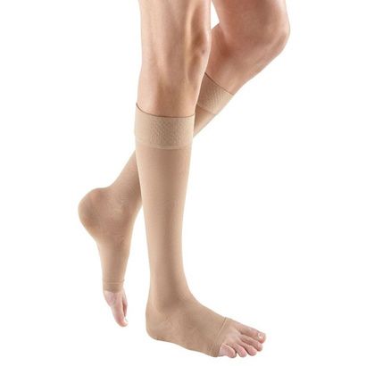 Buy Medi USA Mediven Plus Knee High 30-40 mmHg Compression Stockings Extra Wide w/ Calf Silicone Top Band Open Toe