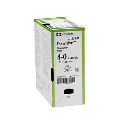 Buy Medtronic Monosof Dermalon Premium Reverse Cutting Sutures P-14 Needle