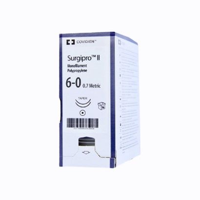 Buy Medtronic Surgipro II Taper Point Monofilament Polypropylene Suture with CVF Needle