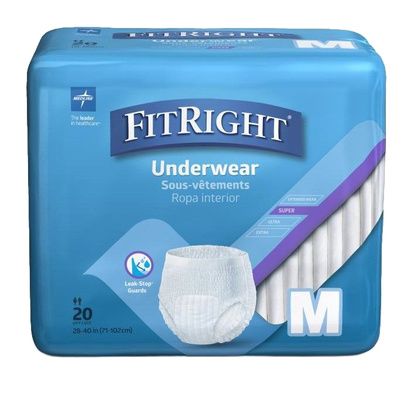 Buy Medline FitRight Super Protective Underwear