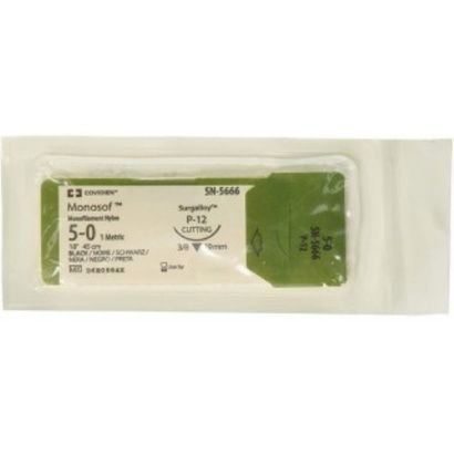 Buy Medtronic Monosof Dermalon Reverse Cutting Sutures C-12 Needle