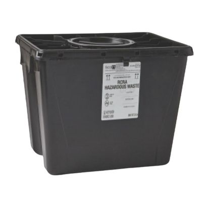 Buy Medline Large RCRA Hazardous Waste Container With Port Lid