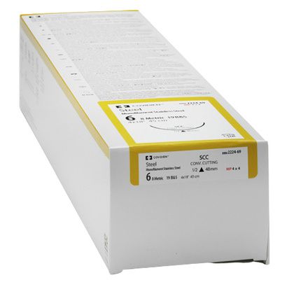 Buy Medtronic Stainless Steel Reverse Cutting Suture with HOS-14 Needle