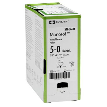 Buy Medtronic Monosof Dermalon Taper Cutting Sutures MVK-100-4 Needle