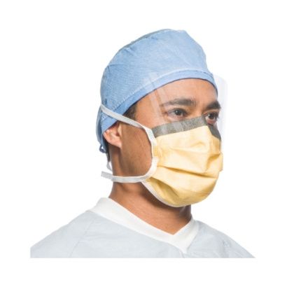 Buy O&M Halyard Eye Shield FluidShield Level 3 Fog-Free Surgical Mask