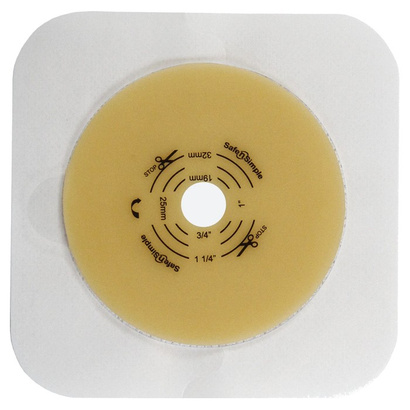 Buy Safe n Simple Beige 7/8 Inches Precut Hydrocolloid Ostomy Wafer