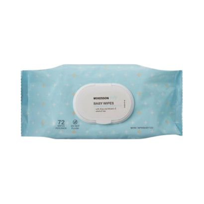 Buy McKesson Baby Wipes with Aloe and Vitamin E