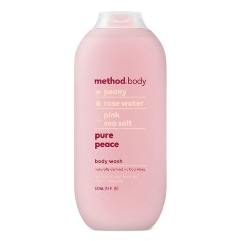 【WOOHWA】ROSE WASHING MIDIUEM PT Method Body Wash, Peony Rose Water - 828 ml | No Frills Online