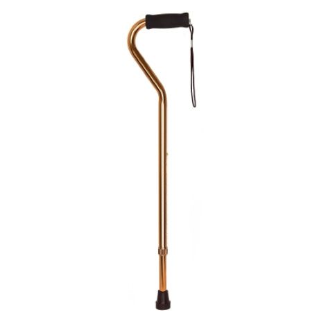 Buy Mckesson Offset-Handle Aluminum Cane [Latex-Free]