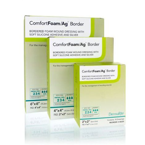 silver foam dressing Bordered Foam Dressing Ag (Silver)