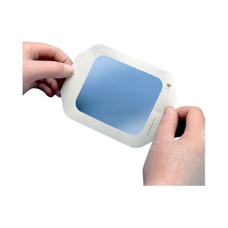 transparent dressing 3M Tegaderm Transparent Film Dressing - 10/BX | Size : 4" x 4 3/4" (10 x 12 cm) | Style : Window Frame