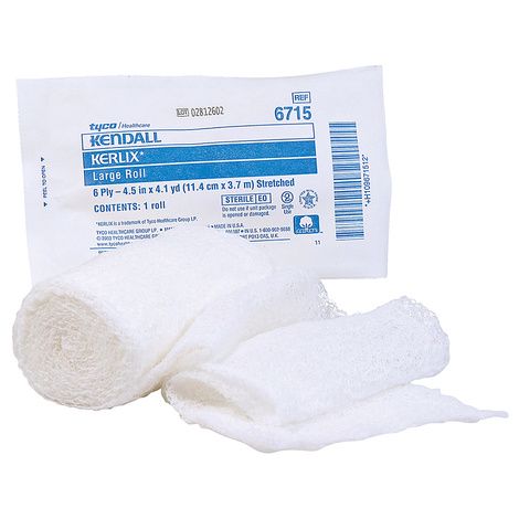 Covidien Kendall Kerlix Gauze Bandage Rolls 4.5 x 4.1 yds
