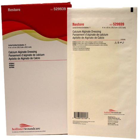 calcicare calcium alginate silver dressing CalciCare 529940 Calcium Alginate Dressing Box of 5