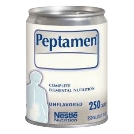 peptamen l-carnitine Peptamen Vanilla Liquid Sip Feed volume sensitivity Nestle Peptamen Junior HP Peptide-Based