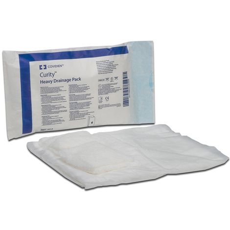 Buy Covidien Curity Heavy Drainage Pack | Gauze