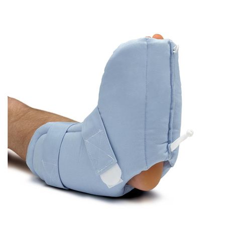 Essential Medical Fiber Heel Protectors - Hook and Loop