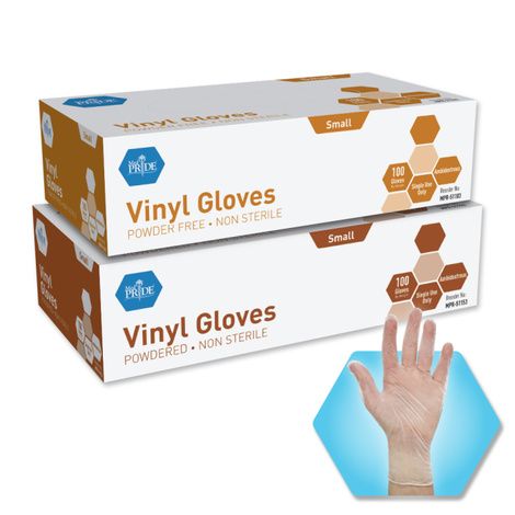 MedPride General Purpose Vinyl Gloves