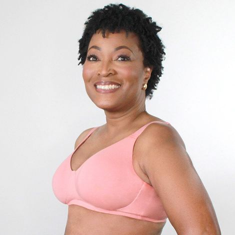 ABC 122 Classic Cotton Mastectomy Bra | Pocketed, Seamless | HPFY