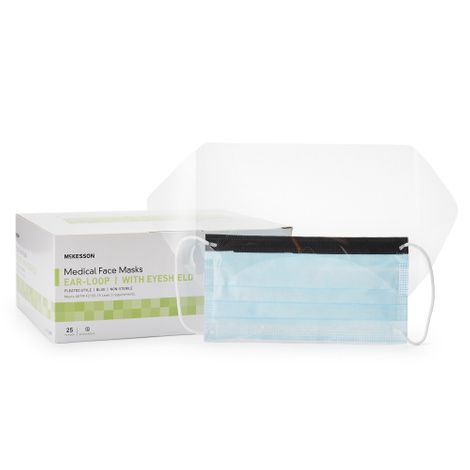 Purchase Mckesson Procedure Mask with Eye Shield [Latex-Free]