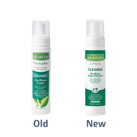 Medline Remedy No-Rinse Foam Cleanser | Clinical Cleanser