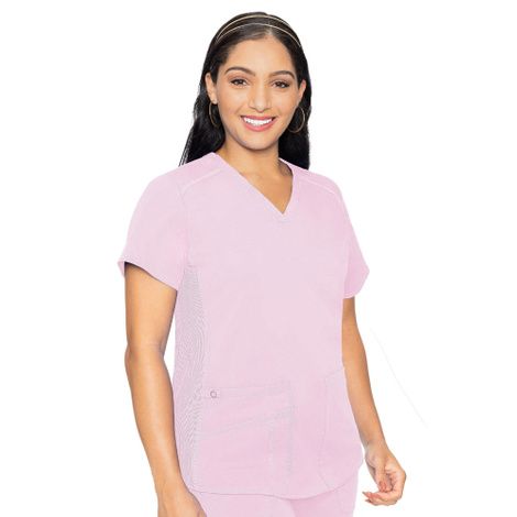 Buy Med Couture Touch Women's V-Neck Shirttail Top 7459 | Scrub Top