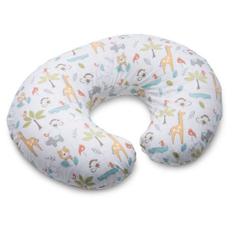 Western Cactus Nursing Pillow Cover - Removable Slipcover For Breastfeeding Pillows, 22x18x6 Inches