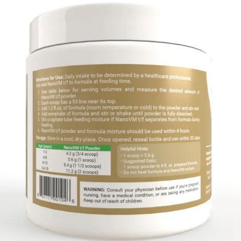 Buy NanoVM t/f Powder, 275 g, Dietary Supplement for Tube Feedings