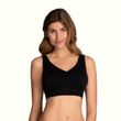 Anita Lotta Post Mastectomy Bra Bilateral - Black Front