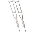 Push Button Alum Adjustable Crutch