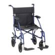 Nova Medical Ultra Lightweight Transport Chair - Blue