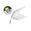 AdirPro Monitoring Prism Sheet with Magnetic Target