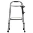 Nova Medical Silver Youth Folding Walker Side View