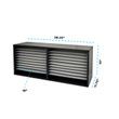 AdirOffice Extra Wide Wood Construction Paper Organizer