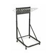 AdirOffice Vertical File Rolling Stand With 12 Brackets