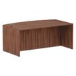 Alera Valencia Series Bow Front Desk Shell