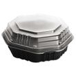Dart OctaView Hinged Lid Hot Food Containers