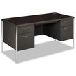 HON Mentor Series Double Pedestal Desk